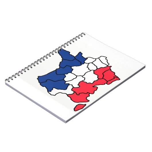 Frankreich Notizblock (Linke Seite)