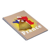 Frankreich Notizheft Notizblock (Rechte Seite)
