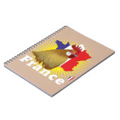 Frankreich Notizheft Notizblock (Linke Seite)