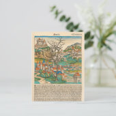 Frankreich Nürnberg Chronik 1493 Mittelalterliches Postkarte (Stehend Vorderseite)