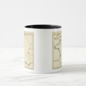 Frankreich Outine Tasse (Zentrum)