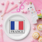 Frankreich Pappteller (Party)