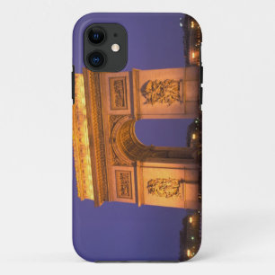 Frankreich, Paris, Arc de Triomphe bei Dämmerung. Case-Mate iPhone Hülle