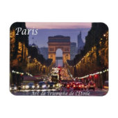 Frankreich - Paris - Arc de triomphe de l'Étoile - Magnet (Horizontal)