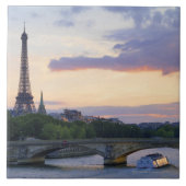 Frankreich, Paris, Ausflugboot auf Fluss die Fliese (Vorderseite)