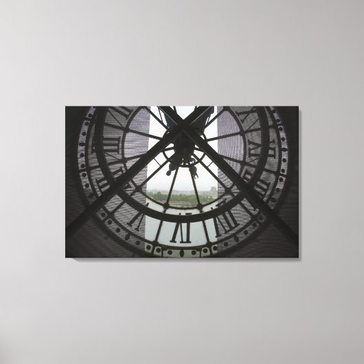 Frankreich, Paris Aussicht über den Fluss Seine du Leinwanddruck (Vorderseite)