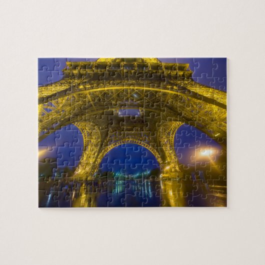 Frankreich, Paris. Der Eiffelturm Puzzle (Horizontal)
