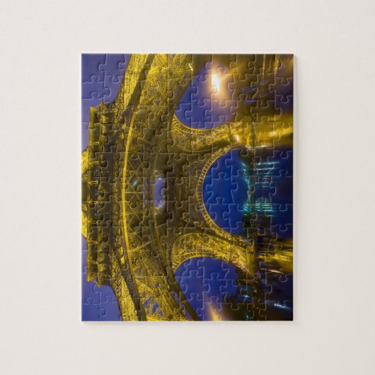 Frankreich, Paris. Der Eiffelturm Puzzle (Vertikal)