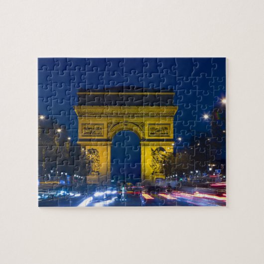 Frankreich, Paris. Der Triumphbogen und der Puzzle (Horizontal)