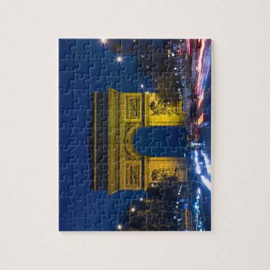 Frankreich, Paris. Der Triumphbogen und der Puzzle (Vertikal)