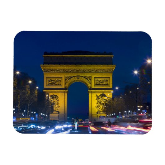 Frankreich, Paris Der Triumphbogen und die Magnet (Horizontal)