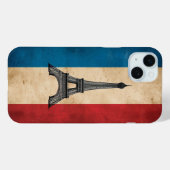 Frankreich Paris Eiffel Tower Case-Mate iPhone Hülle (Rückseite (Horizontal))