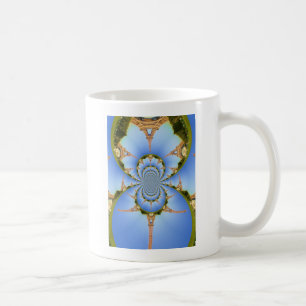 Frankreich Paris Eiffel Tower Kaleidoscope Blue Lo Kaffeetasse