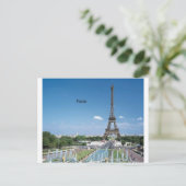 Frankreich Paris Eiffel Tower (von St.K. Postkarte (Stehend Vorderseite)