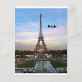 Frankreich Paris Eiffel Tower (von St.K. Postkarte (Vorderseite)