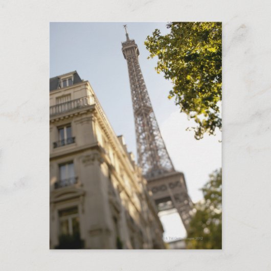 Frankreich, Paris, Eiffelturm 2 Postkarte (Vorderseite)