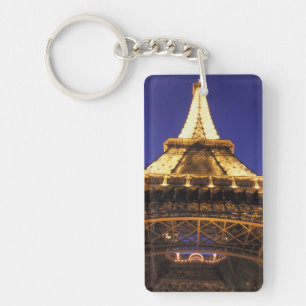 FRANKREICH, Paris Eiffelturm, Abendansicht Schlüsselanhänger