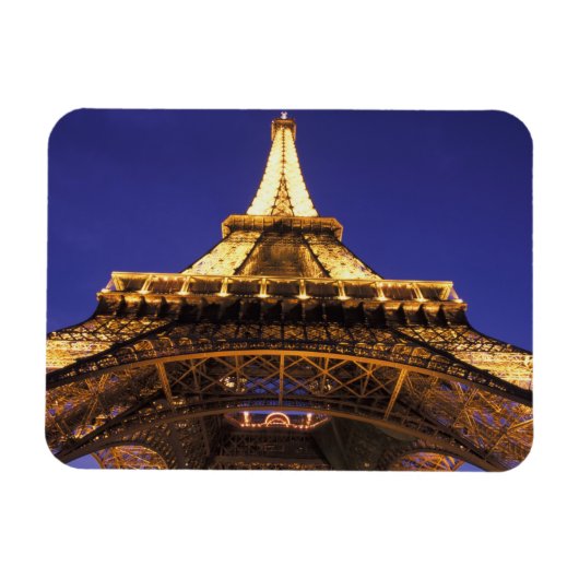 FRANKREICH, Paris Eiffelturm, Blick auf den Abend Magnet (Horizontal)