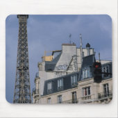 Frankreich, Paris, Eiffelturm hinter der U-Bahn Mousepad (Vorne)