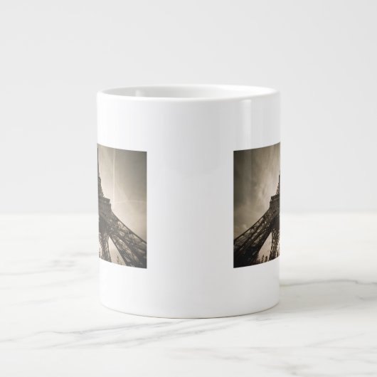 Frankreich, Paris, Eiffelturm Jumbo-Tasse (Vorderseite)