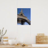 Frankreich, Paris, Eiffelturm, Niedrigwinkelansich Poster (Küche)