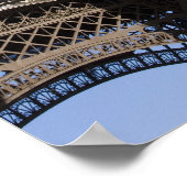 Frankreich, Paris, Eiffelturm, Niedrigwinkelansich Poster (Ecke)