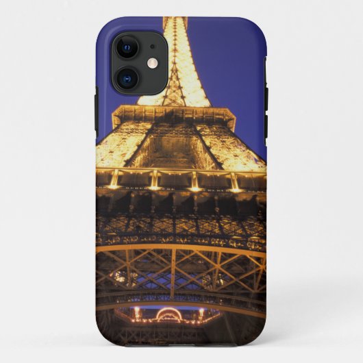 FRANKREICH, Paris Eiffelturm, Sicht auf den Abend Case-Mate iPhone Hülle (Rückseite)