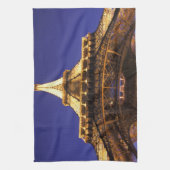 FRANKREICH, Paris Eiffelturm, Sicht auf den Abend Handtuch (Vertikal)