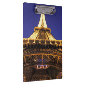 FRANKREICH, Paris Eiffelturm, Sicht auf den Abend Klemmbrett (Rechts)