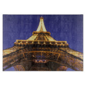 FRANKREICH, Paris Eiffelturm, Sicht auf den Abend Schneidebrett (Vorderseite)