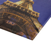 FRANKREICH, Paris Eiffelturm, Sicht auf den Abend Schneidebrett (Ecke)