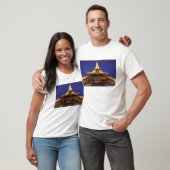 FRANKREICH, Paris Eiffelturm, Sicht auf den Abend T-Shirt (Unisex)