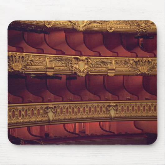 Frankreich, Paris. Eingeschränkte Sicht auf Balkon Mousepad (Vorne)