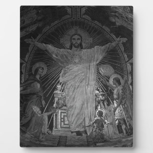 Frankreich Paris Hauptmosaik Sacred Heart jesus 19 Fotoplatte