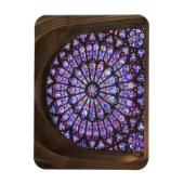 Frankreich, Paris Innenausstattung aus Buntglas Magnet (Vertikal)