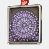 Frankreich, Paris. Innenausstattung Silbernes Ornament (Links)