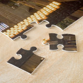 Frankreich, Paris. Inneres der Kathedrale Notre Da Puzzle (Seite)