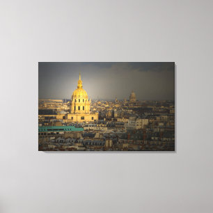 Frankreich, Paris. Les Invalides von der Leinwanddruck