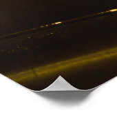 Frankreich, Paris, Louvre Museum, Nacht Poster (Ecke)