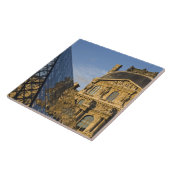Frankreich, Paris, Louvre und die Pyramide, Fliese (Seite)