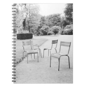 FRANKREICH, Paris: Luxemburg Gardens Statue Notizblock