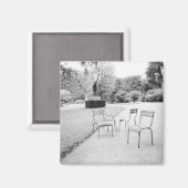 FRANKREICH, Paris: Luxemburger Gartenstatue Magnet (Vorderseite/Rückseite)