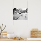 FRANKREICH, Paris: Luxemburger Gartenstatue Poster (Küche)