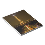 Frankreich, Paris Nachtblick auf den Eiffelturm Notizblock (angewinkelt)