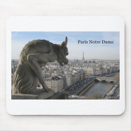 Frankreich Paris Notre Dame (durch St.K) Mousepad (Vorne)