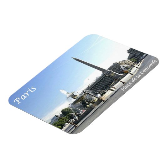 Frankreich - Paris - Place de la Concorde - Magnet (Linke Seite)