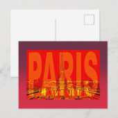 Frankreich Paris Postkarte (Vorne/Hinten)