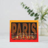 Frankreich Paris Postkarte (Stehend Vorderseite)