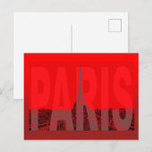 Frankreich Paris Postkarte (Vorne/Hinten)