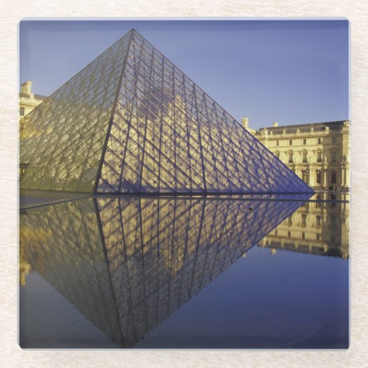 FRANKREICH, Paris Reflection, Pyramide Glasuntersetzer (Vorderseite)